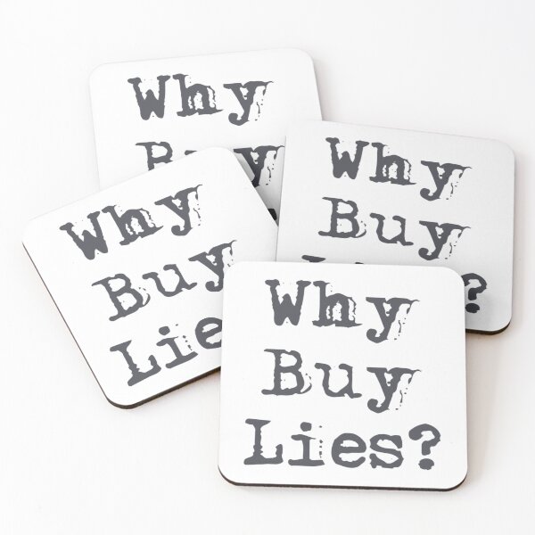 Item preview, Why buy lies designed and sold by VernettaShipley.
