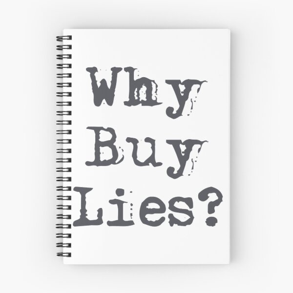 Item preview, Why buy lies designed and sold by VernettaShipley.