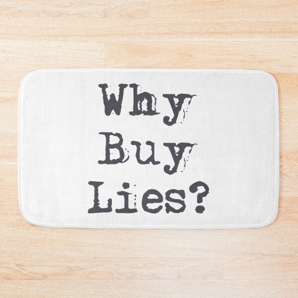 Item preview, Why buy lies designed and sold by VernettaShipley.