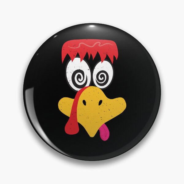 Item preview, Vintage Turkey Face Thanksgiving Crazy designed and sold by 4TeeToo.