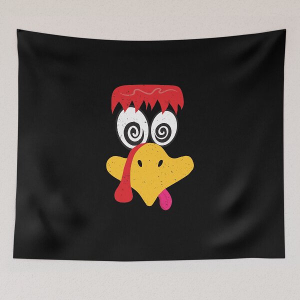 Item preview, Vintage Turkey Face Thanksgiving Crazy designed and sold by 4TeeToo.