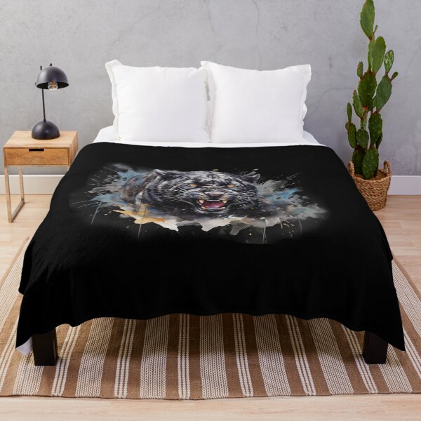 Item preview, Pantera Negra Acuarela designed and sold by Paninato.