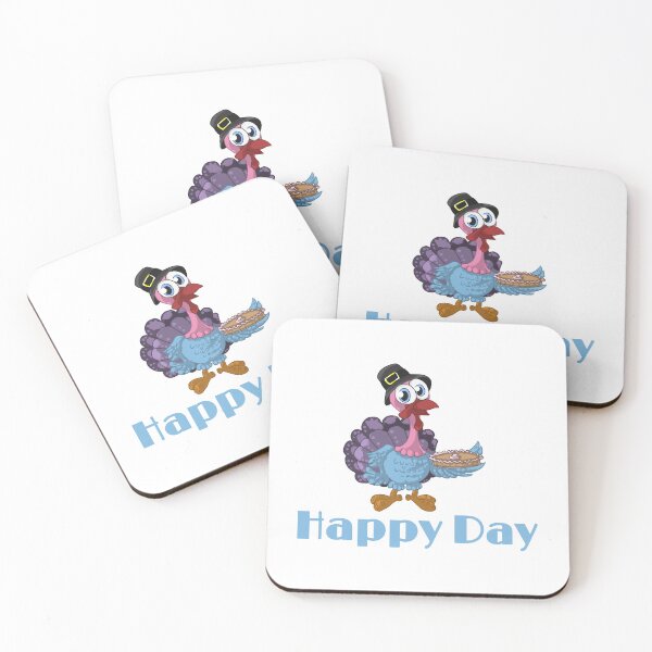 Item preview, turkey says happy day designed and sold by VernettaShipley.