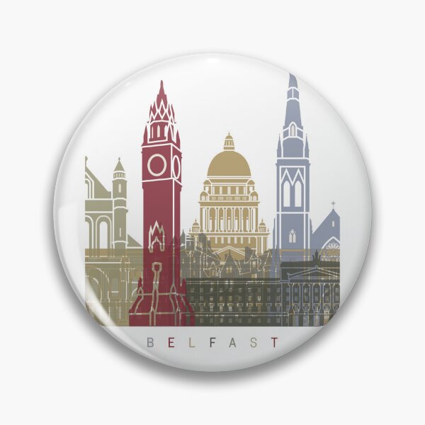Item preview, Belfast Cityscape designed and sold by SunMayDown.