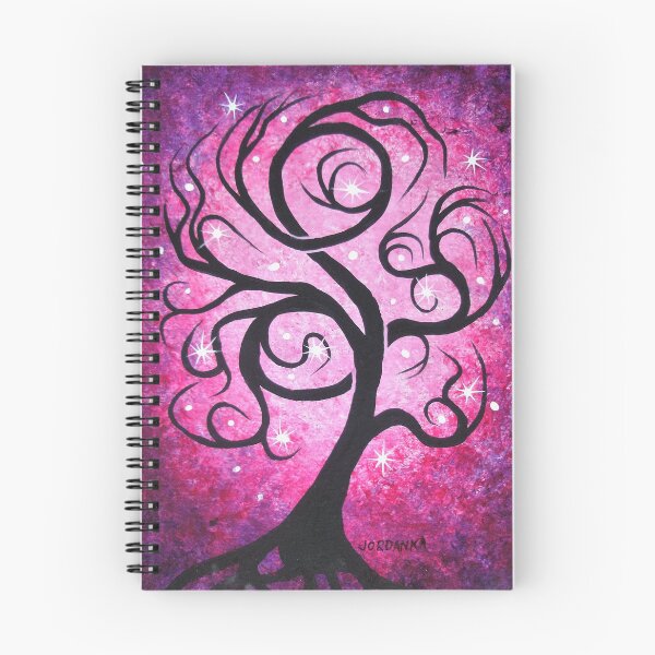 Item preview, Twisted purple tree with stars designed and sold by Jordanka Yaretz.