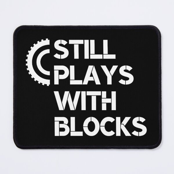 Item preview, Still Plays with Blocks - Funny Gift For Father Mechanic - Funny Gift for Husband designed and sold by InkCraftHouse.