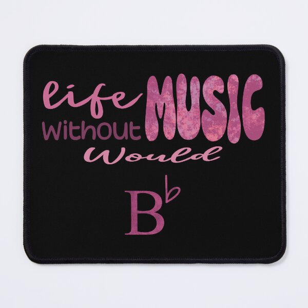 Item preview, Without Music Life Would B Flat - For music lovers and musicians designed and sold by TilmanTrades.