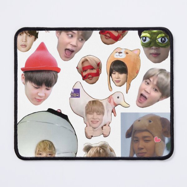 Item preview, There are cute Jimin memes and funny expressions. designed and sold by D- Day.