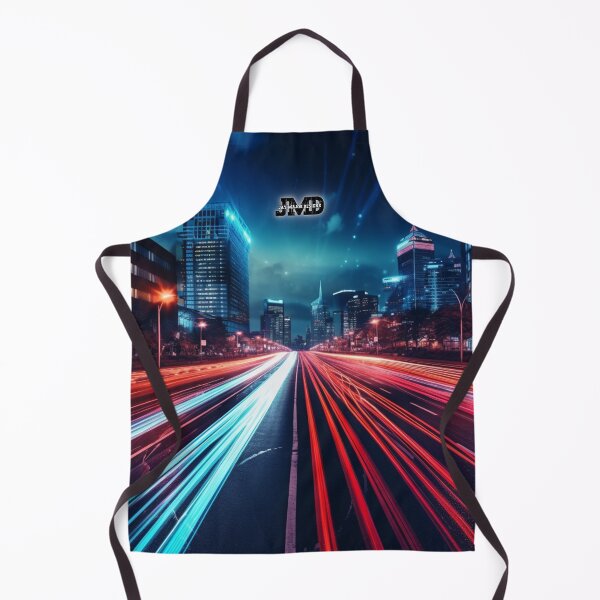 Item preview, Long Exposure City Traffic Neon Lights 6 designed and sold by Jenson Major.