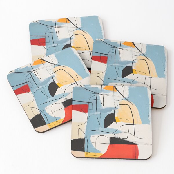 Item preview, Colorful Geometric Kidult Abstract Painting designed and sold by ptlsprntsdsgn.