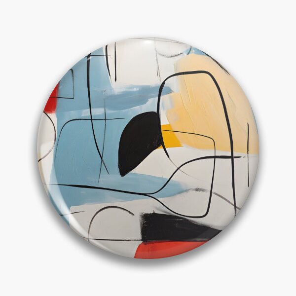 Item preview, Colorful Geometric Kidult Abstract Painting designed and sold by ptlsprntsdsgn.