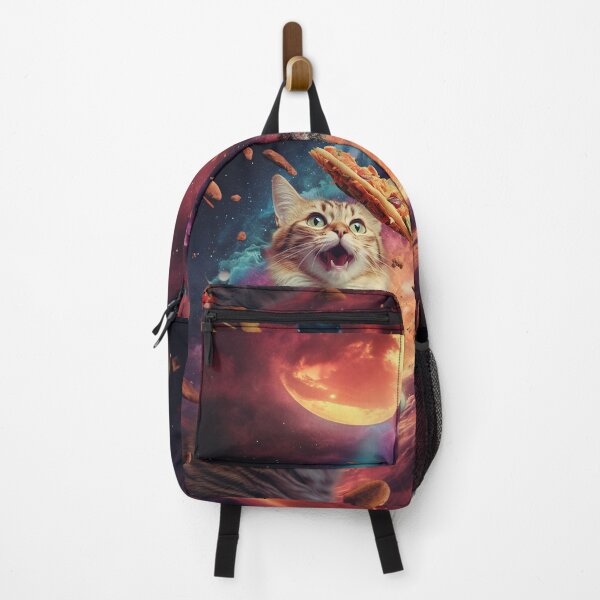 Item preview, Cat Surfing on a Pizza in Space designed and sold by Khaos23-Inc.