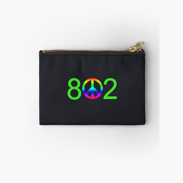 Item preview, Vermont 802 Neon Green Peace Area Code designed and sold by alittlebluesky.