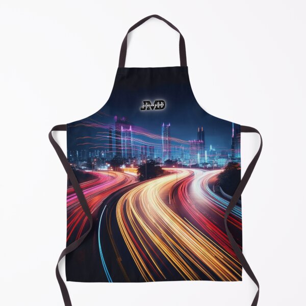 Item preview, Long Exposure City Traffic Neon Lights 7 designed and sold by Jenson Major.