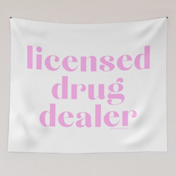 Item preview, Licensed Drug Dealer. v5, pink | @lilsboobthangs designed and sold by lilsboobthangs.