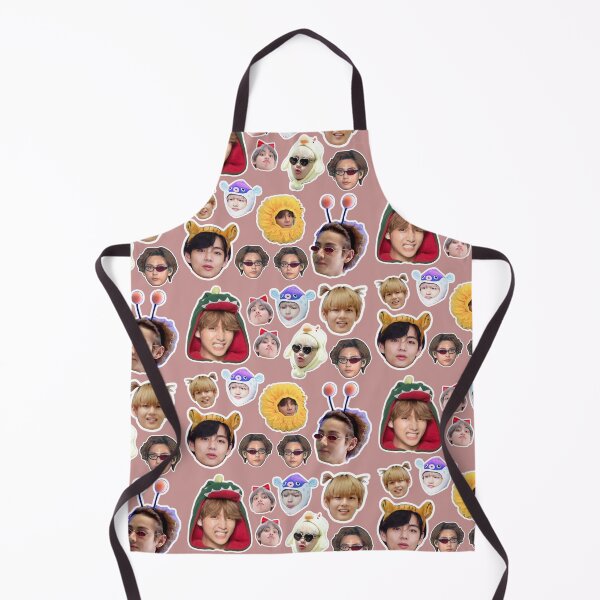 Item preview, Kim Taehyung with funny and cute memes designed and sold by D- Day.