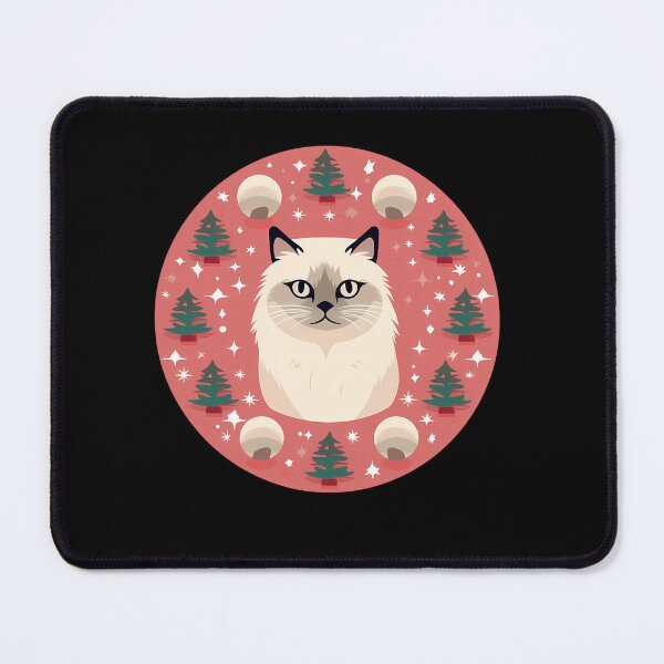 Item preview, Birman Cat Xmas Ornament, Love Cats designed and sold by Logiamerch.
