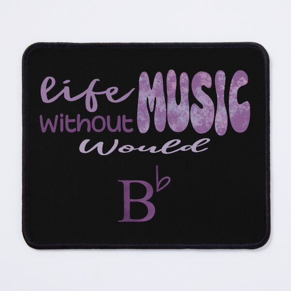Item preview, Without Music Life Would B Flat - For music lovers and musicians designed and sold by TilmanTrades.