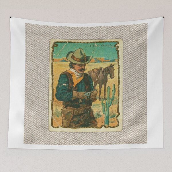Item preview, A cowboy’s best friend is his weapon, Spirit of the Wild West in Cards designed and sold by Kai Multiverse.