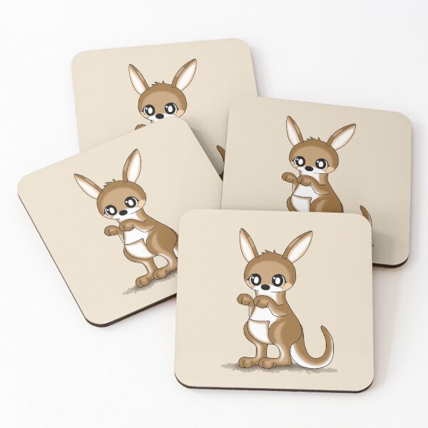 Item preview, cute kawaii Kangaroo designed and sold by Pezi-Creation.