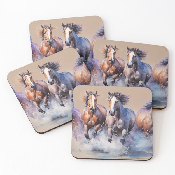 Item preview, Wild horses designed and sold by Paninato.