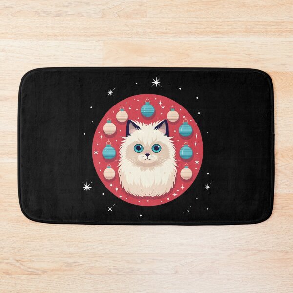 Item preview, Birman Cat Xmas Ornament, Love Cats designed and sold by Logiamerch.