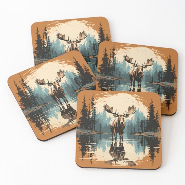 Item preview, Moose of Alaska designed and sold by GediaPrints.