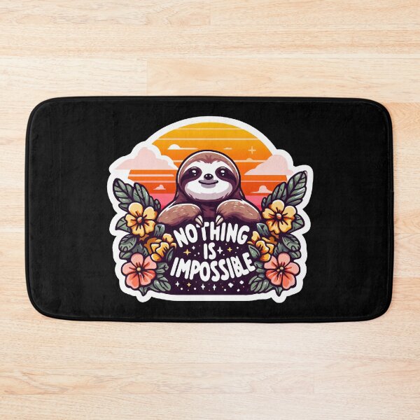 Item preview, Nothing Is Impossible Sloth designed and sold by plushism.