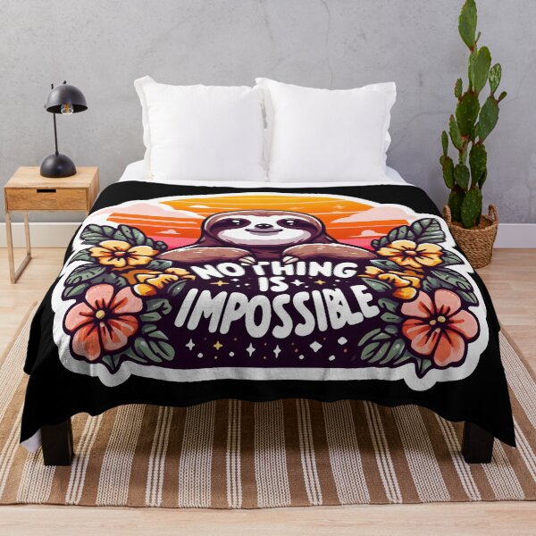 Item preview, Nothing Is Impossible Sloth designed and sold by plushism.