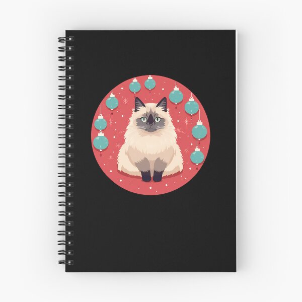 Item preview, Birman Cat Xmas Ornament, Love Cats designed and sold by Logiamerch.