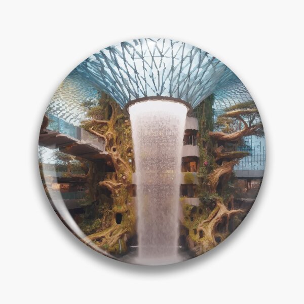 Artikelvorschau, Jewel Changi Airport Waterfalll, Singapur entworfen und verkauft von badguyduh.