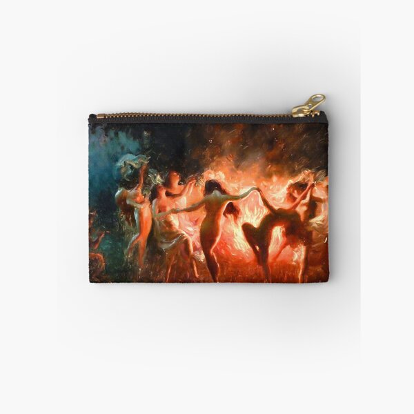 Item preview, Fire Dance - Joseph Tomanek - Nymphs Dancing to Pans Flute 1920 designed and sold by Arwen-Art.