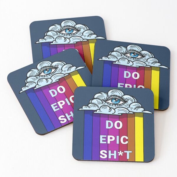 Item preview, Do epic sht. Positive Motivational quotes about life designed and sold by La Loca.
