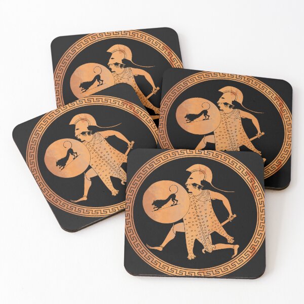 Item preview, Greek warrior running designed and sold by frederic Lecut.