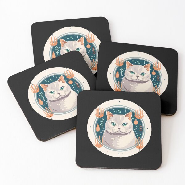 Item preview, British Shorthair Cat Xmas Ornament, Love Cats designed and sold by Logiamerch.