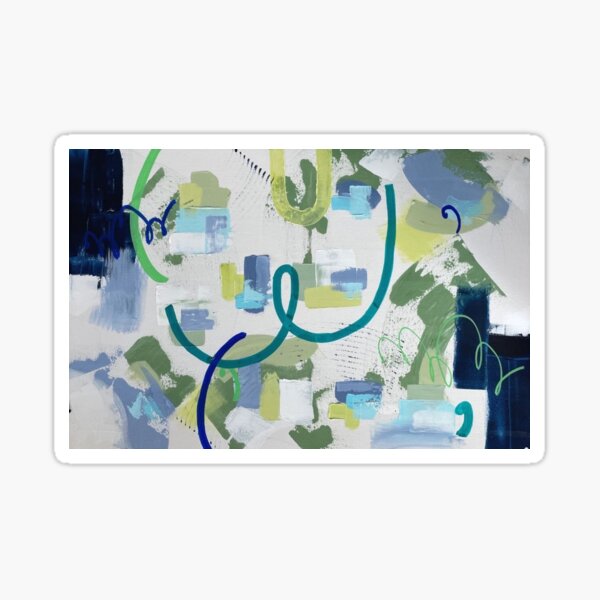 Aperçu de l'œuvre Peinture abstraite intitulée La Garçonnière créée et vendue par DITCAR001.