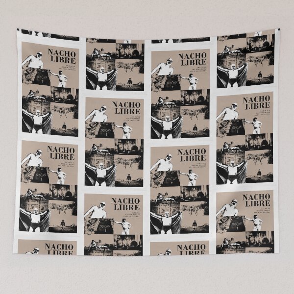 Item preview, Vintage Nacho Libre Poster designed and sold by honeydesigns.