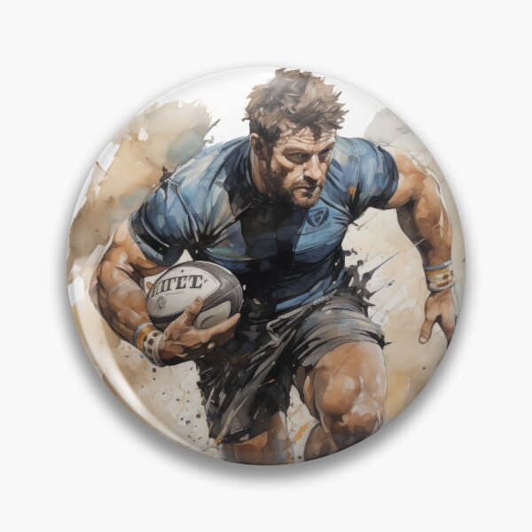 Artikelvorschau, Rugby Spieler entworfen und verkauft von Sp3ctrumOfColor.
