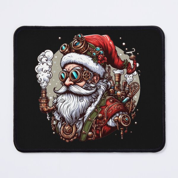 Item preview, Geared Up Steampunk Santa Claus designed and sold by organicgal.