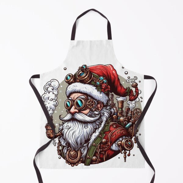 Item preview, Geared Up Steampunk Santa Claus designed and sold by organicgal.