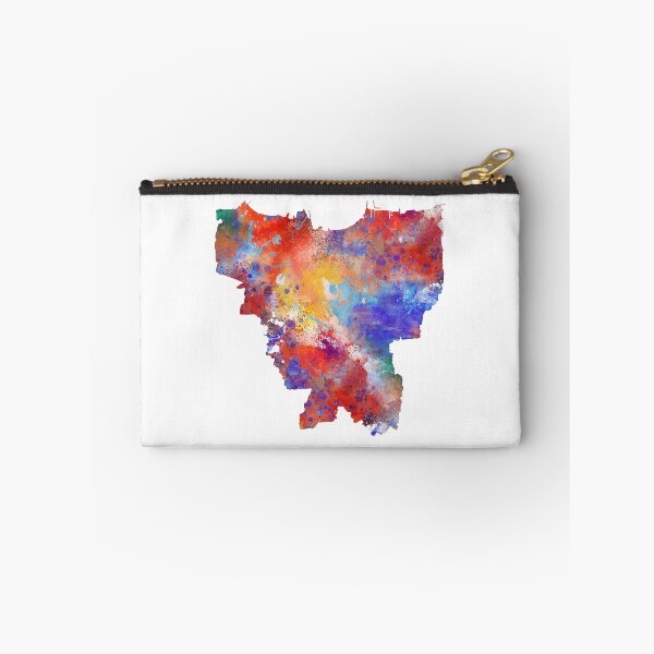 Artikelvorschau, Jakarta-Karte, Jakarta, Jakarta-Druck, Aquarell Jakarta entworfen und verkauft von Rosaliartbook.