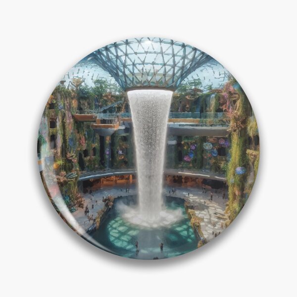 Artikelvorschau, Jewel Changi Airport Waterfalll, Singapur entworfen und verkauft von badguyduh.