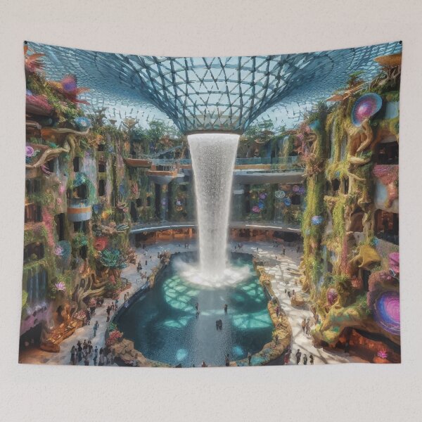 Item preview, Jewel Changi Airport Waterfalll, Singapore designed and sold by badguyduh.