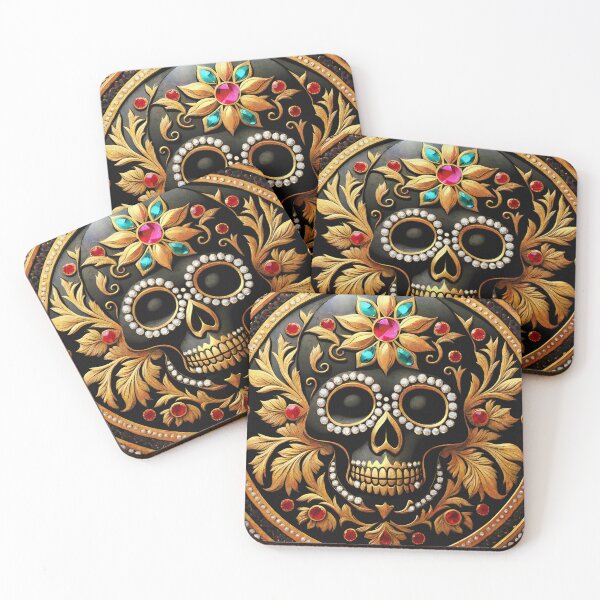Item preview, Golden skull II designed and sold by creativesinapsi.