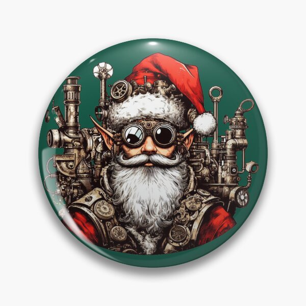 Artikelvorschau, Der Steampunk-Elf des Weihnachtsmanns – einsatzbereit entworfen und verkauft von organicgal.
