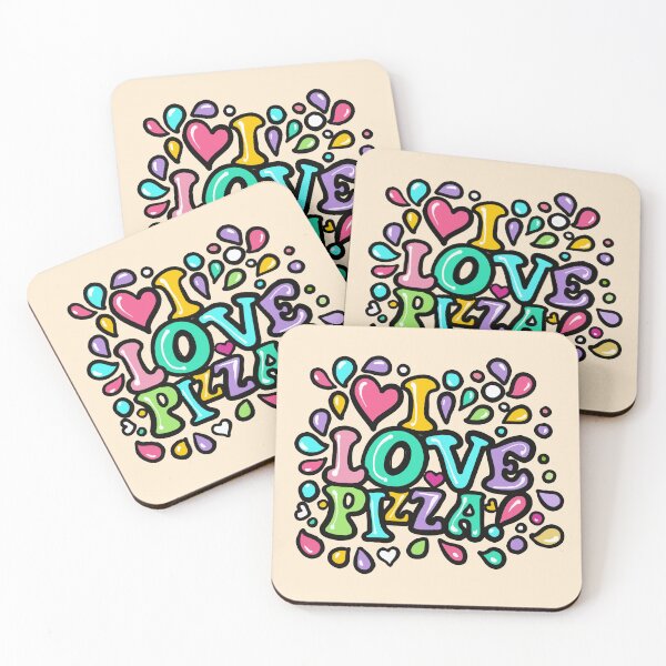 Item preview, I love pizza, pizza lovers, food, funny quote, slide pizza, quote on pizza designed and sold by Collagedream.