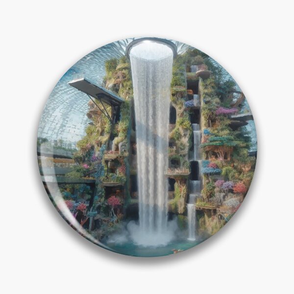 Artikelvorschau, Jewel Changi Airport Waterfalll, Singapur entworfen und verkauft von badguyduh.