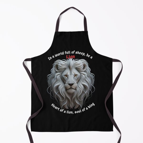 Item preview, Heart of a lion, soul of a king In a world full of sheep, be a lion designed and sold by artchic4you.