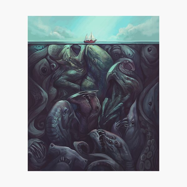 Beneath the Surface Photographic Print