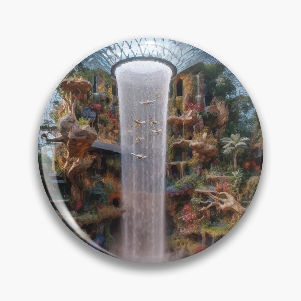 Artikelvorschau, Jewel Changi Airport Waterfalll, Singapur entworfen und verkauft von badguyduh.